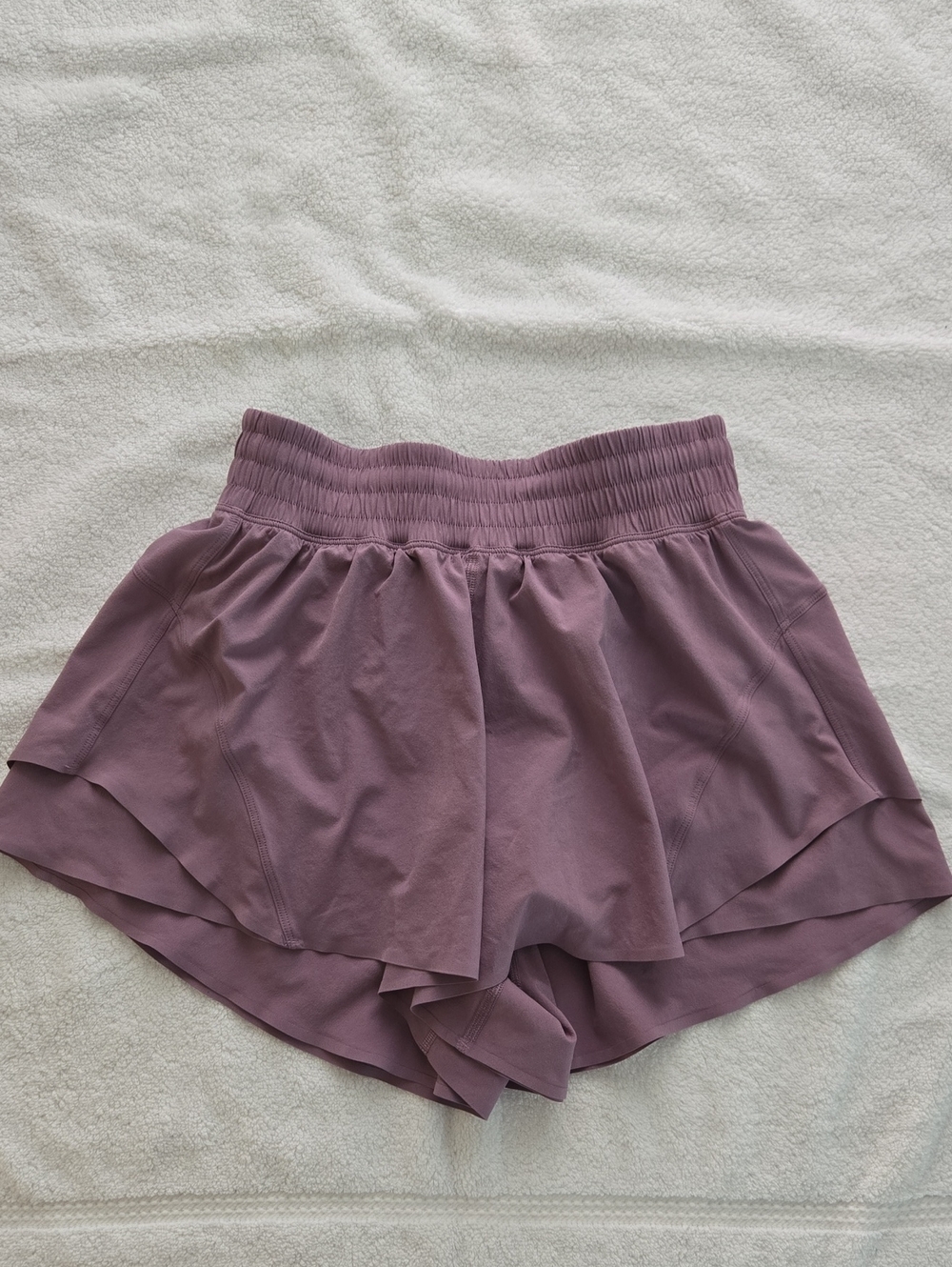 Lululemon Purple Shake It Out High-Rise Running Short 2.5" Size XS